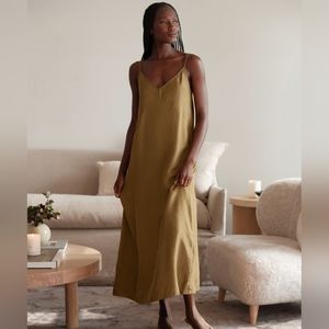 Jenni Kayne Olive Slip Dress